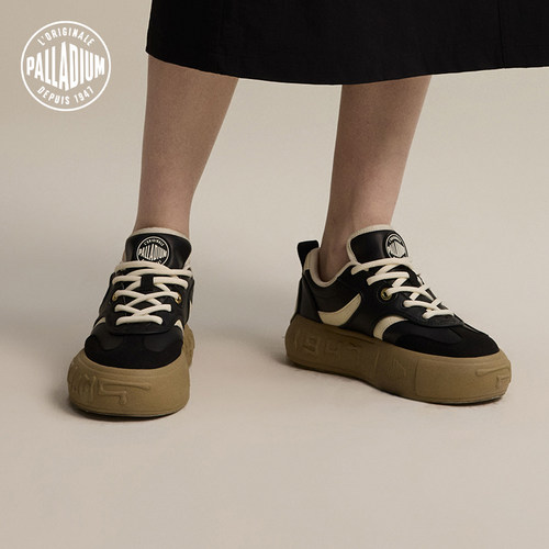 PALLADIUM帕拉丁百搭休闲鞋低帮男女同款板鞋厚底增高德训鞋99431 - 图2