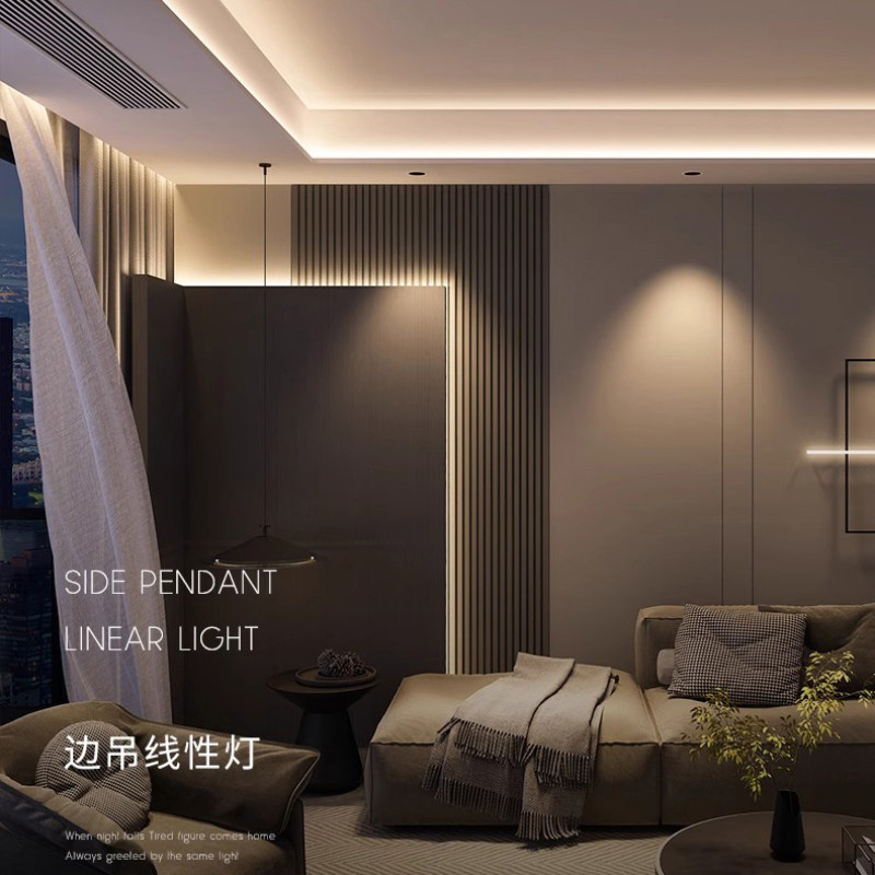 led线形灯铝合金u型线性灯铝槽灯带卡槽嵌入式阴角阳角双边线条灯,淘宝优惠券,粉丝福利购,淘宝优惠卷