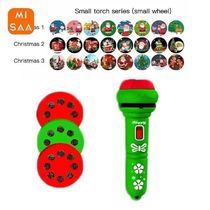 1 ~ 6PCS Santa Claus Luminous Toy Multi Functional Plastic