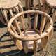 Drum stool bamboo stool low stool bamboo products ethnic minority traditional handicrafts