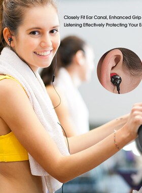 New Bee 6 Pairs Replacement Earphone Tips Noise Isolation R