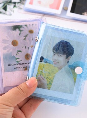 Cute Mini Holds 36 Photos Instax Album Jelly Color Photo Alb