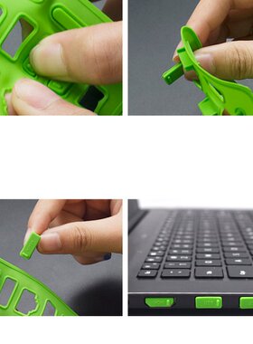 50sets Colorful Silicone Anti Dust Plug Cover Stopper Dust P