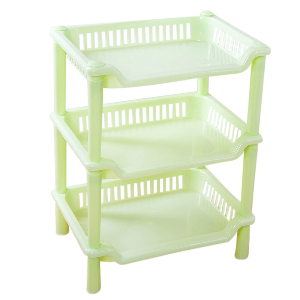Ouneed 3 Tier Plastic Corner Organizer Bathroom Caddy Shelf - 图3