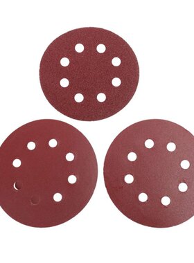 120PCS 5 Inch Sanding Discs Sandpaper Assorted 60 80 120 180
