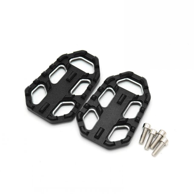 Motorcycle FootPegs Front Billet Wide Pedals Rest Footpegs R-图1