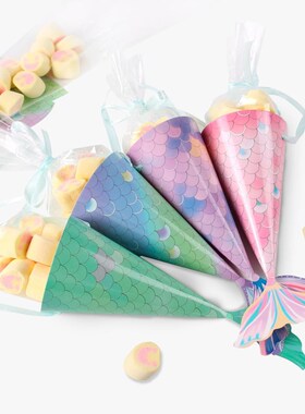 The Little Mermaid Birthday Candy Box Mermaid Party Gift Box