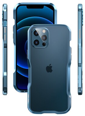 Metal Bumper for IPhone 12 Pro Max Case Luxury Aluminum Rug
