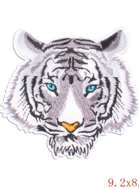 Tiger Head Patches Sticker Iron Clothes Heat Transfer Appli