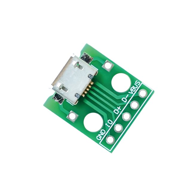20PCS MICRO USB To DIP Adapter 5pin Female Connector B Type - 图1