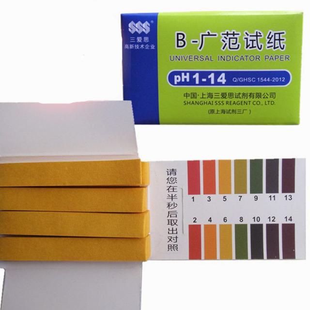 1set 80 Strips! Professional 1-14 pH litmus paper ph test st - 图0