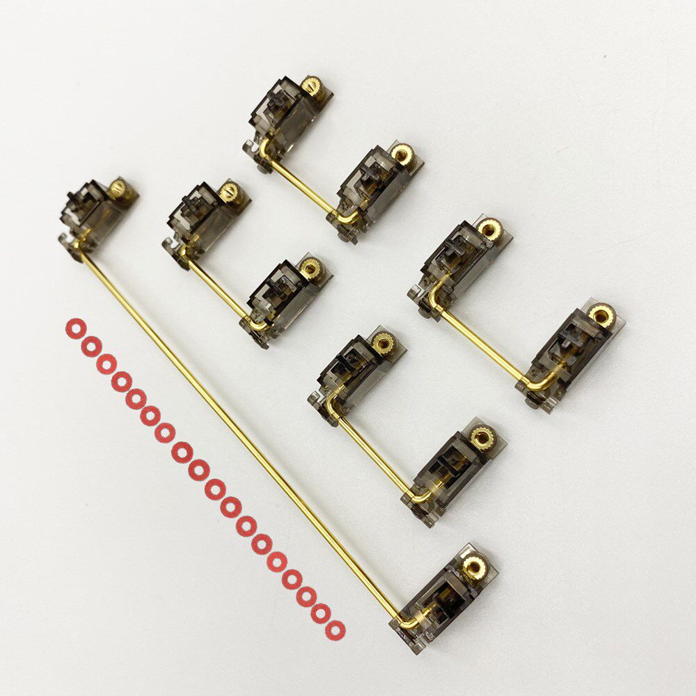 DUROCK Stabilizers V2 Screw in Keyboard Smokey Stabilizers - 图1