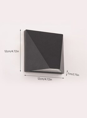 Modern 5W LED Wall Light Aluminum Outdoor Waterproof Wall La