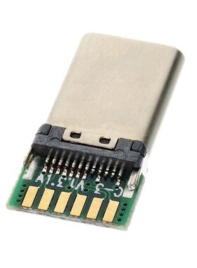 DIY 24pin USB 3.1 Type C USB C Male Plug Connector SMT type
