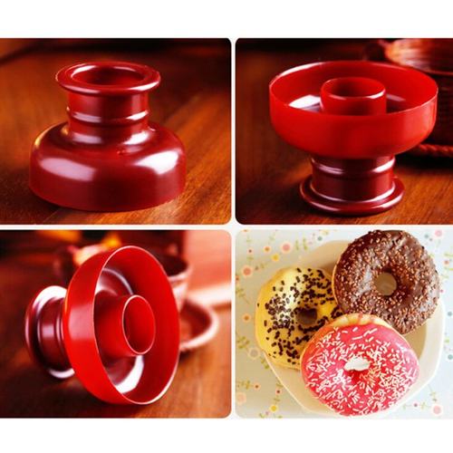 1pc DIY Donut Mold Dessert Fondant Cakes Mold Non-toxic Hand-图1