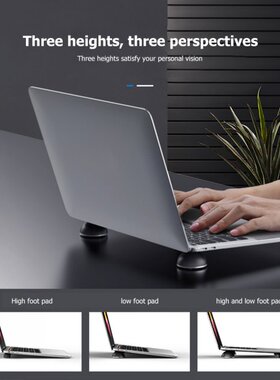 Portable Laptop Stand Cooling Pad Mount Notebook PC Heat Dis