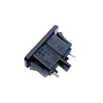 Socket AC power Eight word type two feet C bidirectional large foot terminal wiring welding wire foot 8-word plug 03180 -