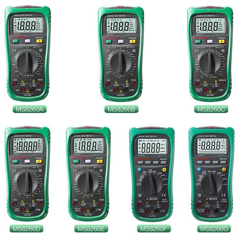 。正品华仪MS8260E a数/b显表/c/电容d/f/g电压数字万用表非接触_虎窝淘