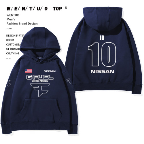 faze队服可定制ID电竞服连帽卫衣男fazeclan CSGO比赛服外套niko - 图0