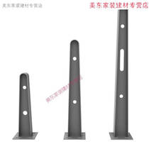 Iron Stainless Steel Canopy Steel Beam Holder H Type of T Bull Leg Bracket Point Style Glass Curtain Wall Claw E 1800m