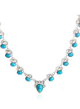 Ethnic Style choker Fashion Boho Flower Necklace波西米亚项链