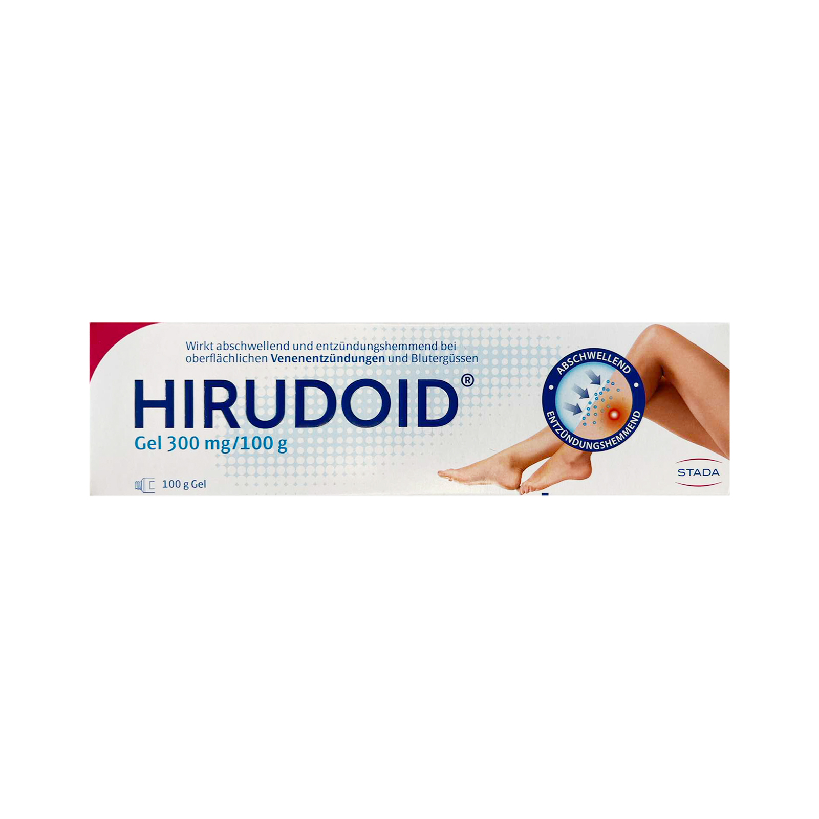德国进口Hirudoid喜疗妥100g多磺酸粘多糖筋脉曲张消肿止痛酸痛膏