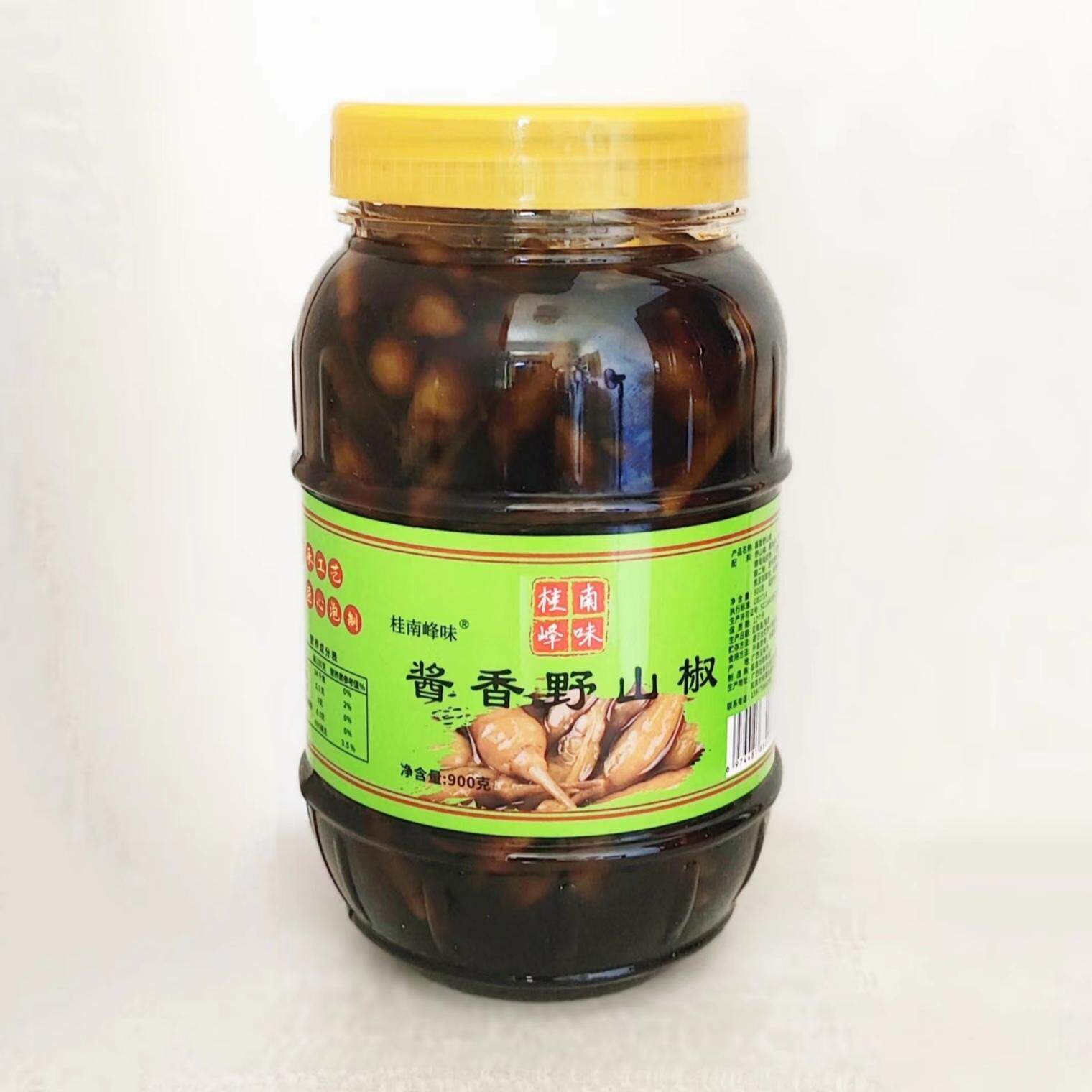 桂南峰味广西野山椒泡椒小米椒泡鸡凤爪牛肉竹笋酸辣特即食大瓶