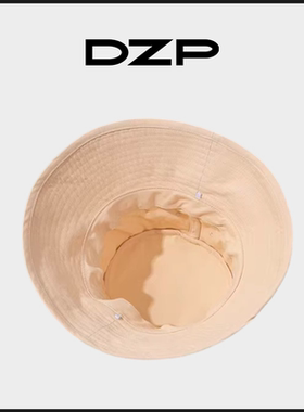 DZP显脸小日系大头围渔夫帽春秋季头大适合的帽子男女黑色加大码