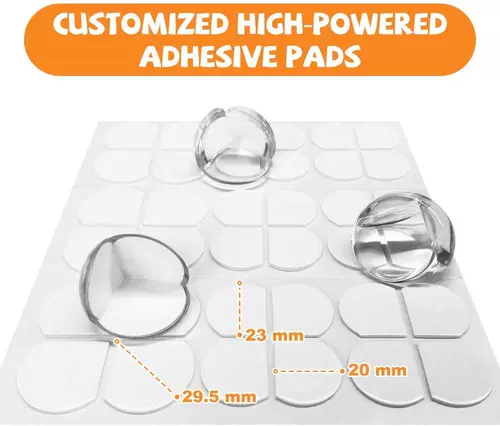 Прозрачные накладки на углы, защитный силиконовый защитный чехол, детская мягкая лента, увеличенная толщина, защита от столкновений