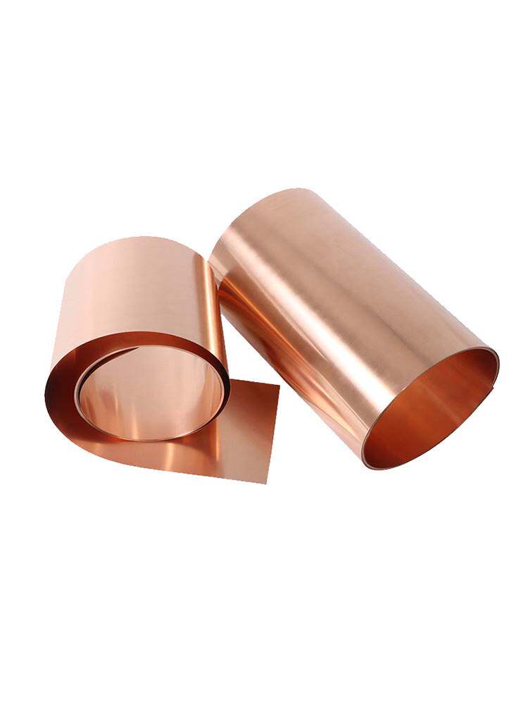 高纯铜箔无氧黄铜带超薄紫铜板金属铜皮接地铜片铜块科研电解实验