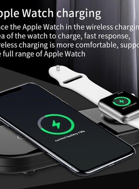 Universal  Portable 15w Charger Stand 3 In 1 Wireless Charg
