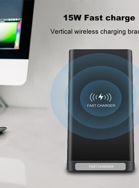 Wireless Charger 15W USB C Qi Fast Charging Stand Table Cha