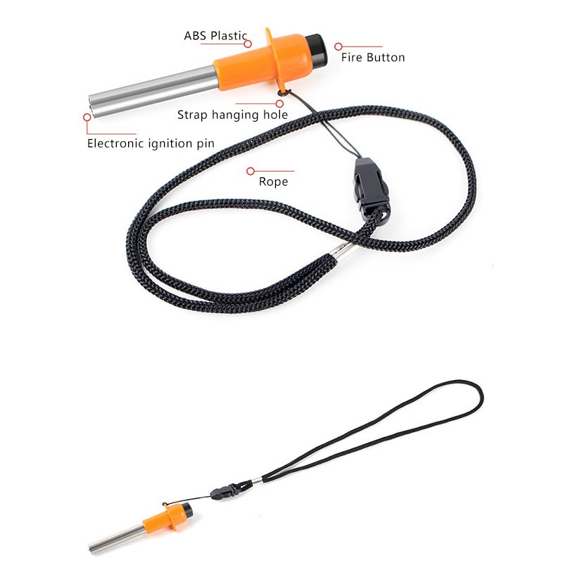 *Outdoor Portable  BBQ Electronic Fire Pulse Ignitor Gas Ign - 图2