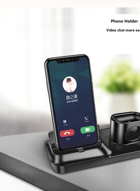 3in1 Magentic Charger Dock Charging Station For Apple Watch