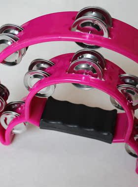 1PC Tambourine Percussion Musical Instruments Hand Bell for