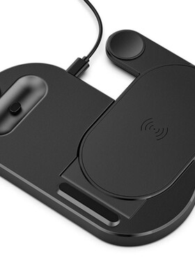 Foldable 10W Wireless Charger Stand for Apple Watch Airpods