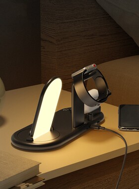 LED 7 in 1 Wireless Charger For iPhone Charging Dock Statio