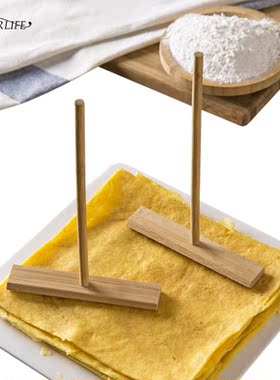 OYORLIFE 2pcs Practial T Shape Crepe Maker Pancake Batter Ba