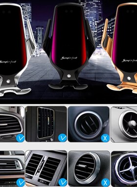 R3 10W Car Qi Fast Wireless Charger for iPhone X XS 11 Pro