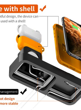 FDGAO 3 in 1 Charging Stand Dock Station Phone Holder For i