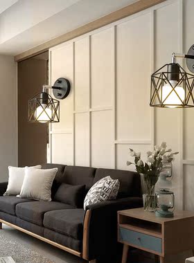 Lampshade Ceiling light lamp shade Loft Metal Cage Bulb Guar