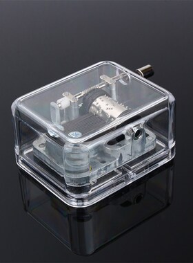 Music Box DIY Craft Vintage Musical Gold Hand Hurdy Gurdy S