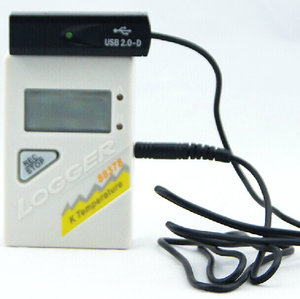 。衡欣 AZ88378双K型热电偶温度记录器 仓库冻库高精度温度记录仪