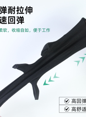 露二指手套薄款男女漏半指
