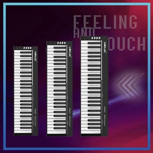 Worldeks49a профессиональная клавиатура Midimidi