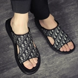 Тапочки для мужчин в летней домашней домашней мягкой подошве, не скользящая водонепроницаем