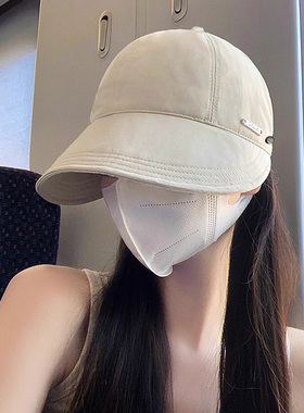 明星同款遮阳防晒帽女紫外线2025