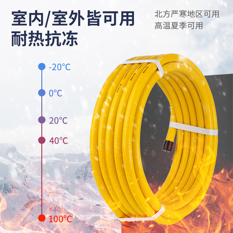 燃气管304不锈钢波纹管金属软管热水器天然气防爆煤气管道专用管 - 图1