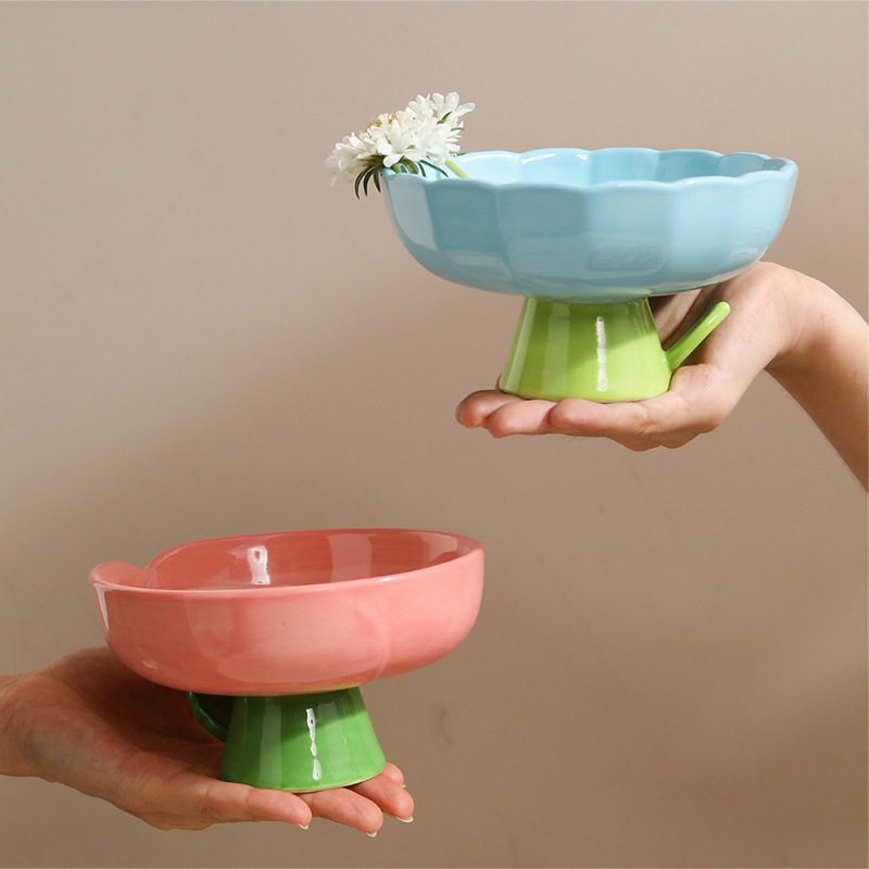 陶瓷宠物碗高脚保护颈椎防黑下巴防打翻狗狗饭碗猫咪食具宠物用品,淘宝优惠券,粉丝福利购,淘宝优惠卷