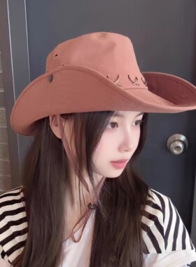 西部牛仔美式复古登山帽渔夫帽